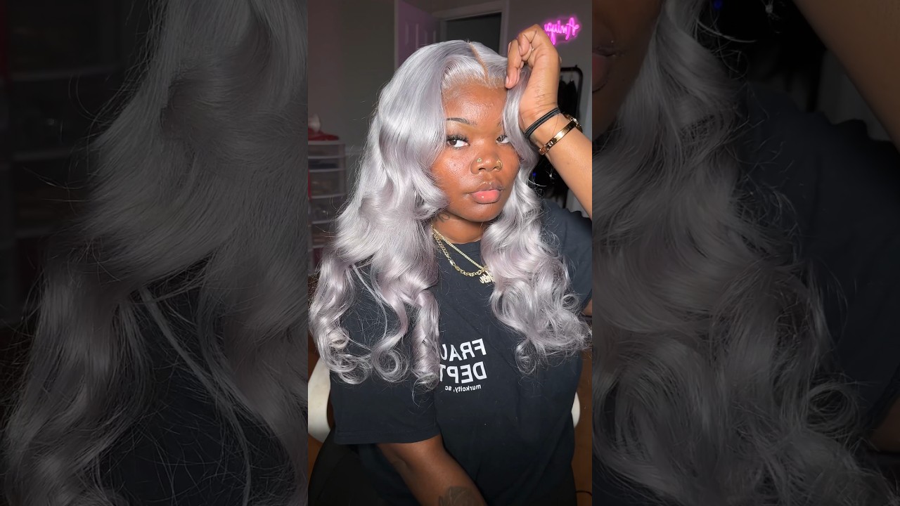 Grey AMAZON Wig 🌪️ Honest Review 💕 #wiginstall #wigreview #amazonwig #amiyanushen