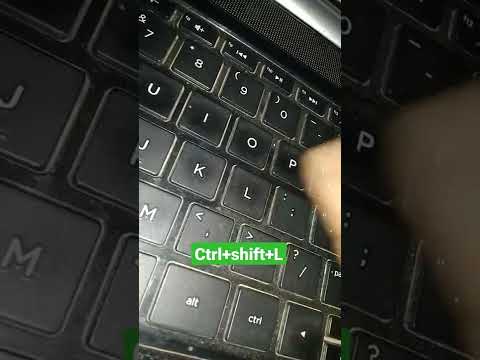 🖱️🖥️Ctrl+shift+L-shortcut to creat