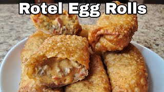 Rotel Egg Rolls