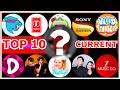 CURRENT TOP 10: Most Subscribed Channels On YouTube!