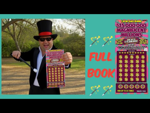 Magnificent Millions! Mass Lottery $30 Tickets