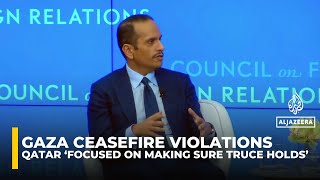 Qatar ‘focused on making sure ceasefire holds’: PM screenshot 5