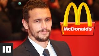 10 FAMOUS PEOPLE You Wouldn’t Believe Worked At MCDONALDS | LIST KING