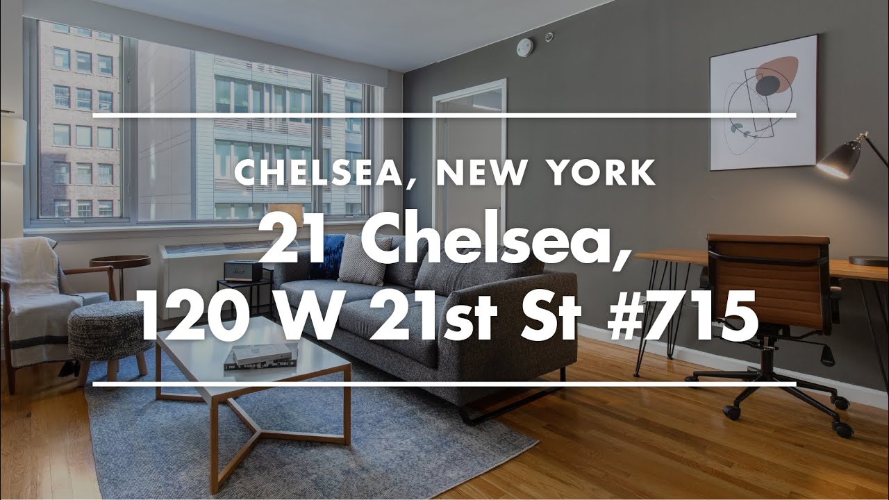 NYC Apartment Tour 21 Chelsea Furnished Apartment in Chelsea, Midtown