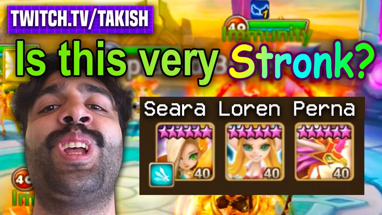 S T R O N K? Seara Loren Perna! G3 Guild Siege Defense - Takish Twitch Stream