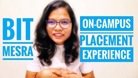 My BIT Mesra On-Campus Placement Experience 🔥 | Rejections, Interview Experience, Profile, Company