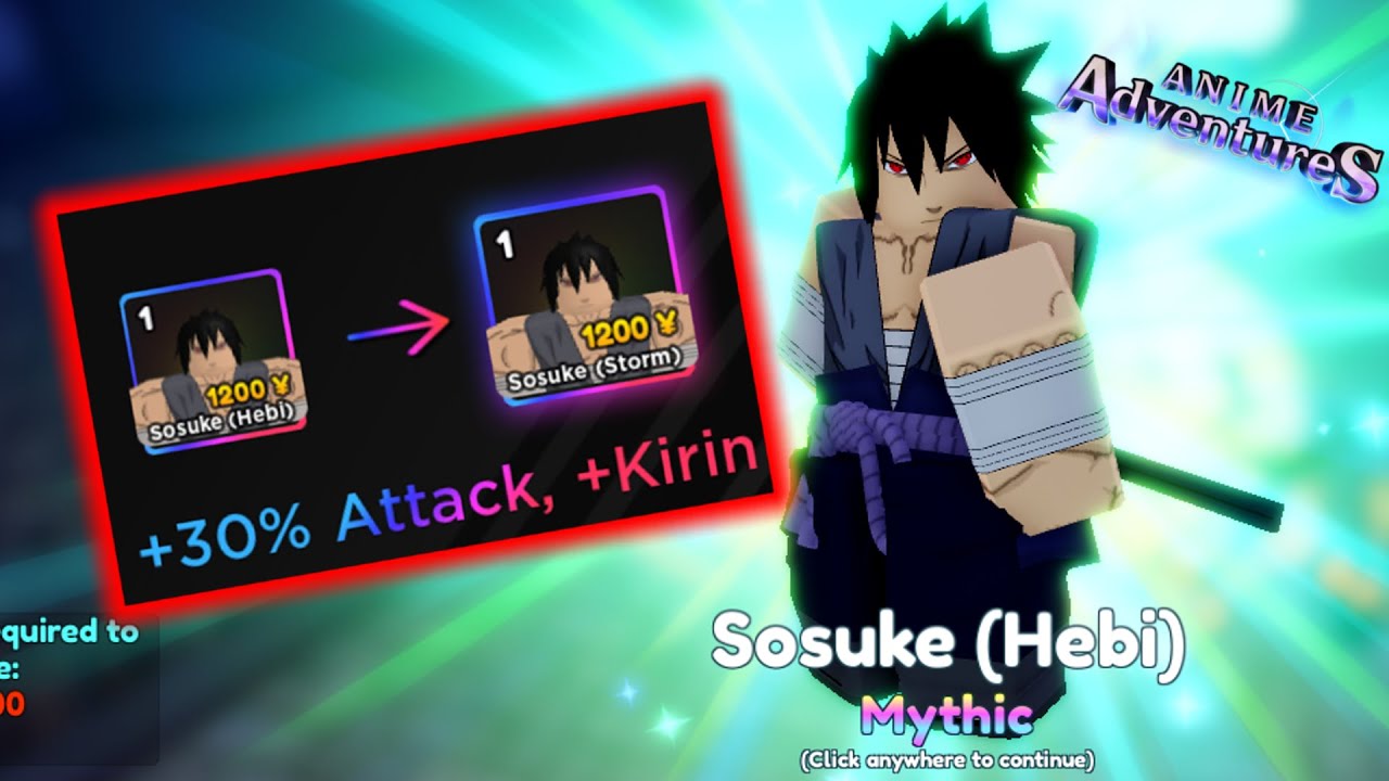 how to evolve sasuke in anime adventureTikTok Search