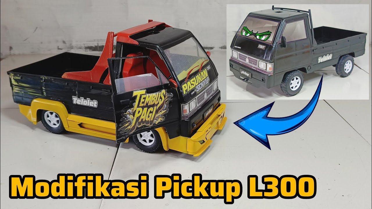 Modifikasi Truk Plastik L300 Jadi Ceper