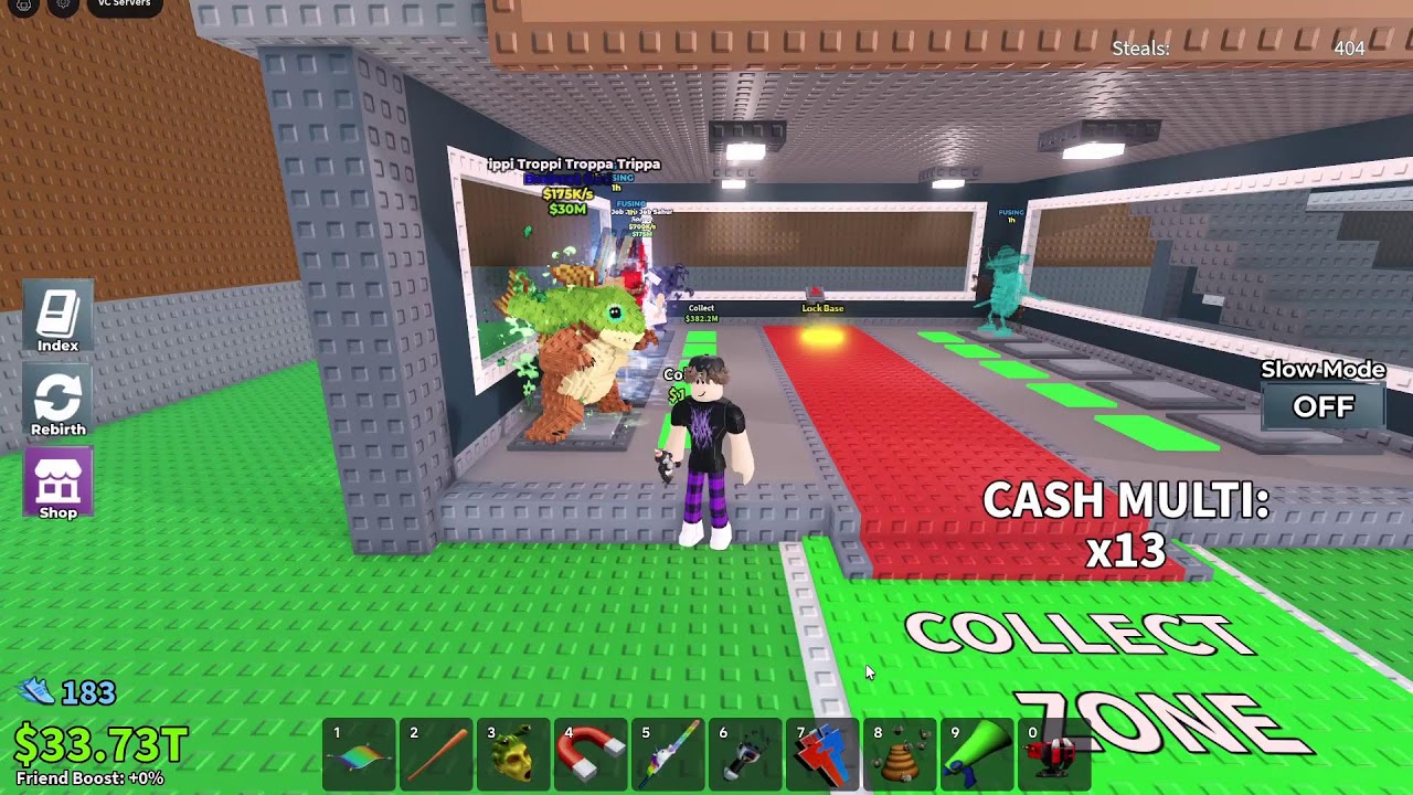 LIVE/Steal a brainrot/trading/I give index/and duel