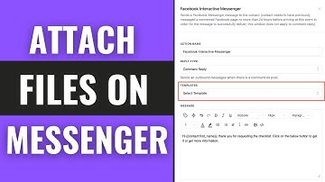 How to Attach Files on Facebook Messenger 2025