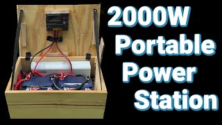 DIY 2000W Portable Power Center #redodo