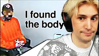 Full xQc Reacts To What A 200 IQ Killer Looks Like | Throwback Video Update