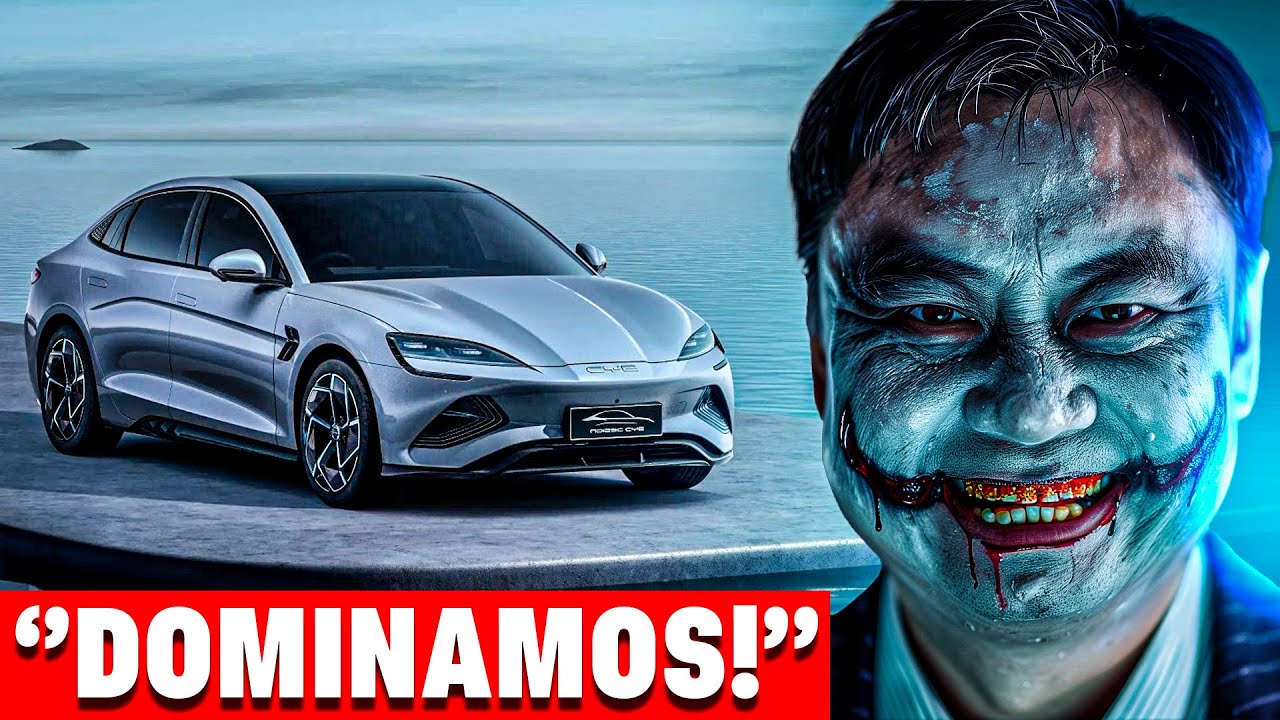 🚨 COMO A BYD ESTÁ DOMINANDO O MERCADO DE CARRO ELÉTRICO NO MUNDO INTEIRO E SUPERANDO A TESLA