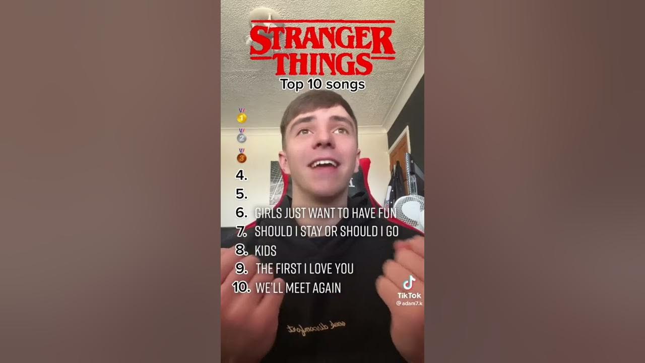 stranger things top 10 songs.Have you watched season 4? #strangerthings #tiktokdump