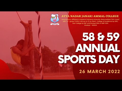 58th and 59th Annual Sports Day