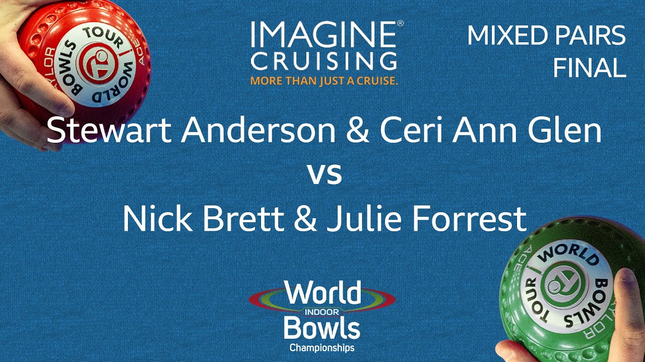 World Indoor Bowls Championship 2024 MIXED PAIRS FINAL S. Anderson