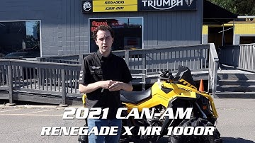 2021 Can-Am Renegade XMR 1000R Walk around and features of this awesome ATV  from MARK