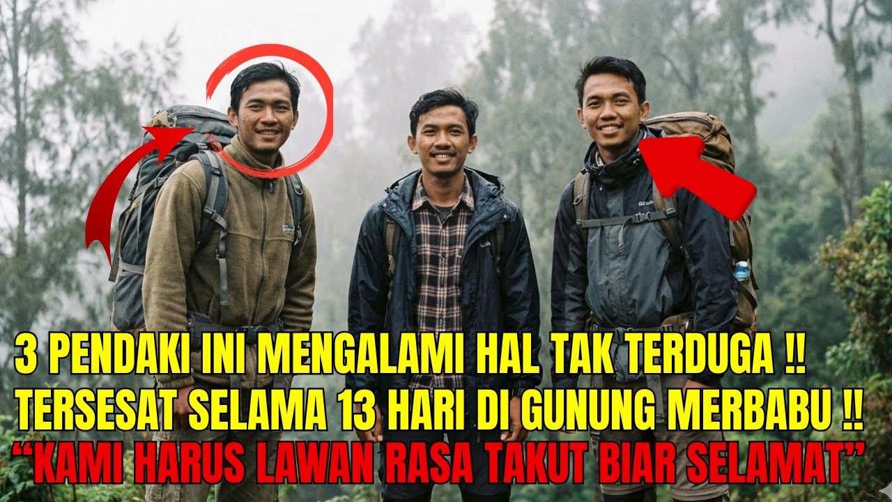 4 PENDAKI TERSESAT DI GUNUNG MERBABU !! PERJALANAN YANG MENGERIKAN SELAMA 13 HARI !!