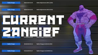 Zangief changes from 2024 to NOW