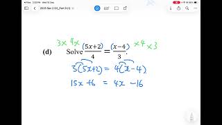 2025 2G2 Section 2 solution