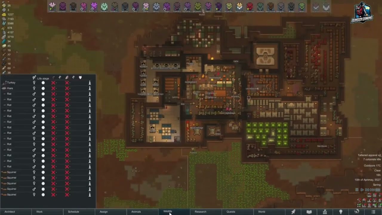 Rimworld 500% Cold Bog Supersoldiers p163