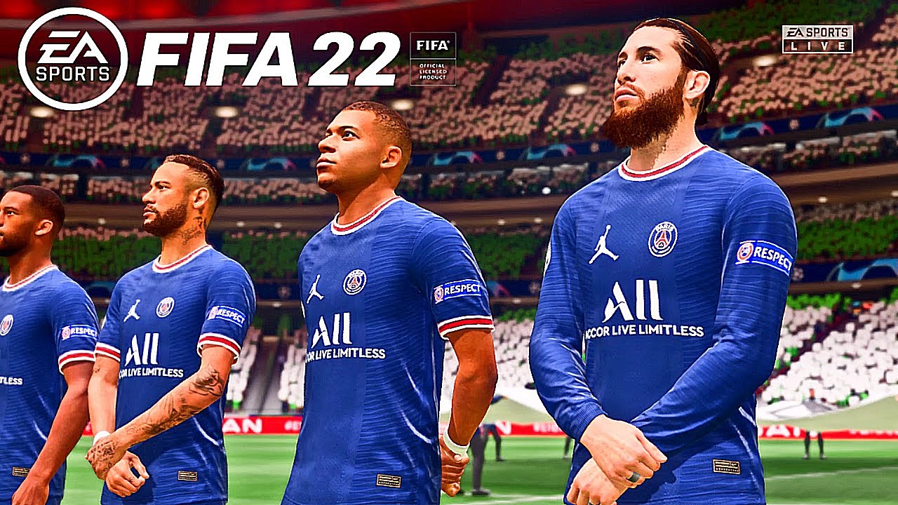 Psg Vs Vfl Wolfsburg Final Champions League Fifa 22 Ps5 Mod Reshade Hdr Next Gen Youtube