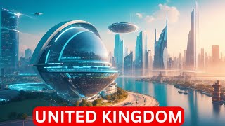 Asking AI to create  a futuristic cityscape for each country in 3075