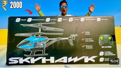 Rc Remote Control Helicopter Unboxing And Testing Video #helicopter #Exceed #Rc