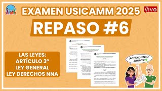 Repaso Estudio Artículo Tercero Ley General Educación 2022 Usicamm 2025