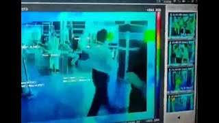 New Delhi Railway Station installed thermal scanning to check passengers' body temperature