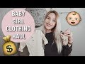AFFORDABLE BABY GIRL CLOTHING HAUL | H&amp;M, TJ Maxx, Zara | Lauren Self