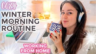 Cozy Winter Morning Routine Working From Home | Vlogmas Day 10 by Taralynn McNitt 2,724 views 3 years ago 11 minutes, 55 seconds