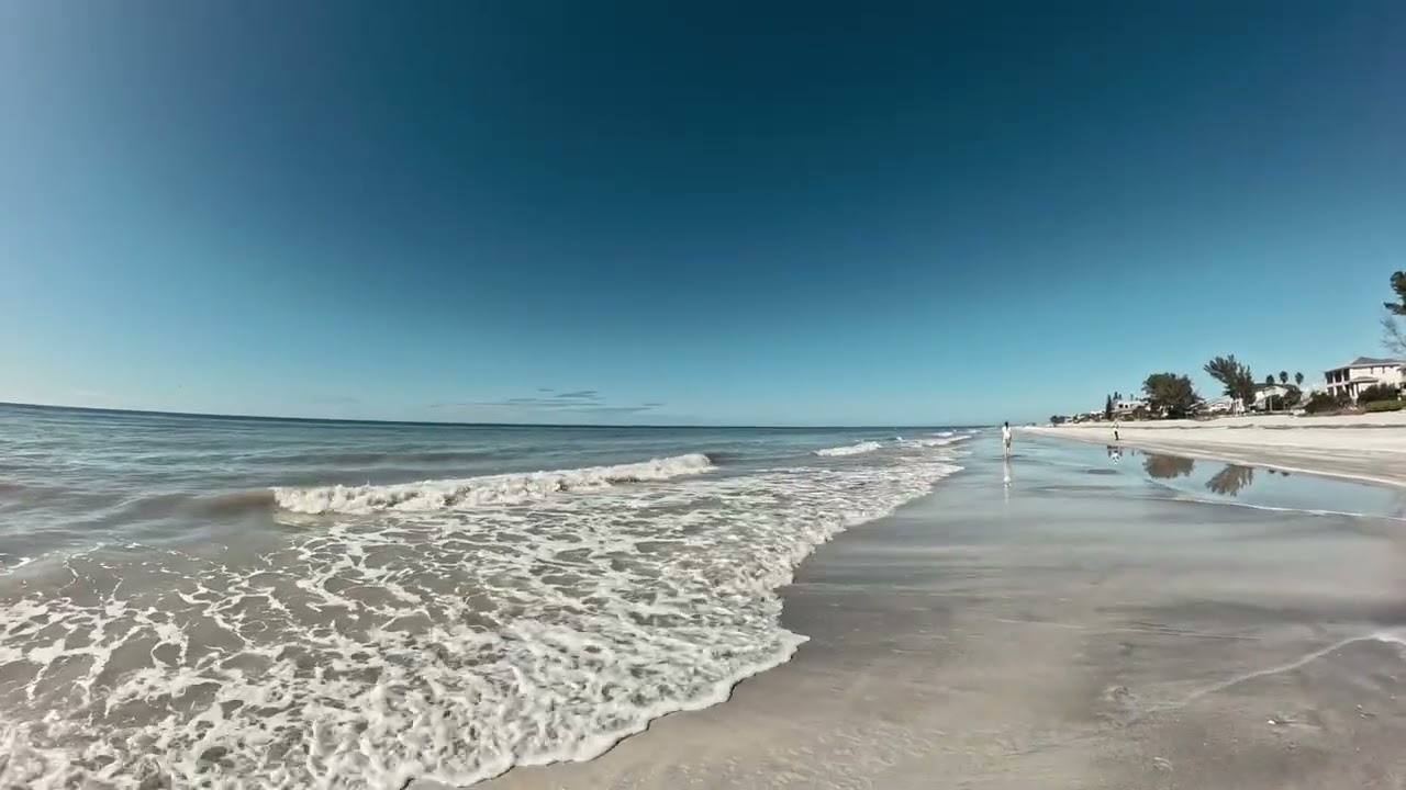 A Quiet Morning at Indian Rocks Beach, Florida
