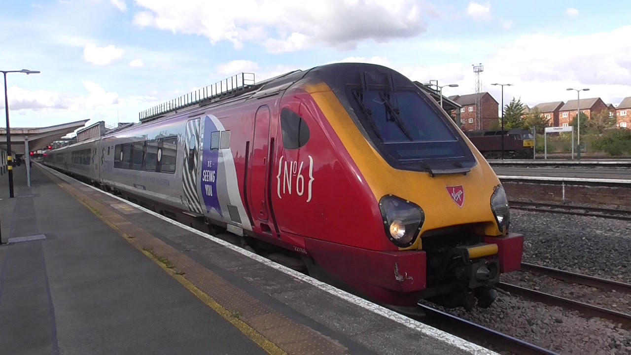Virgin Trains Class 221106 Departure Chester for London Euston YouTube