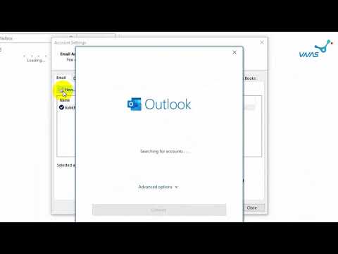 VNAS | Hướng dẫn cài đặt mail 365 trên outlook