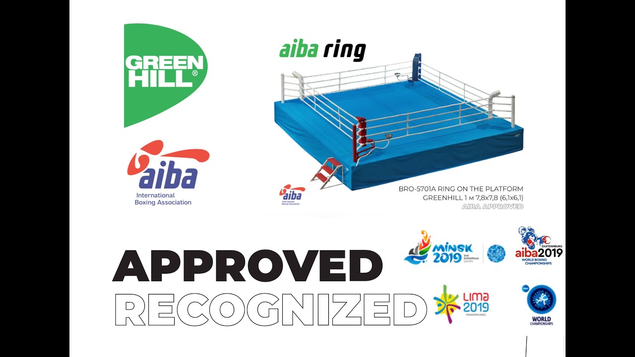 Montaggio del Ring GREEN HILL 7,80m x 7,80 Omologato AIBA
