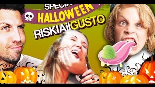 MIA MOGLIE MI ODIERA'  RISKIA IL GUSTO CHALLENGE  Speciale Halloween