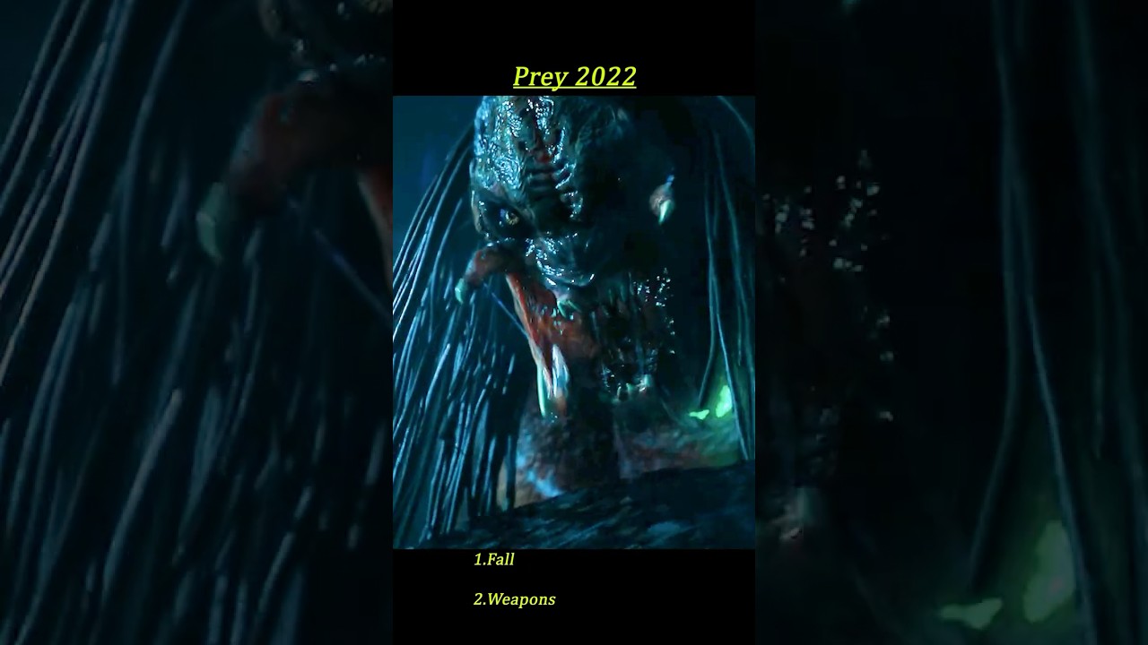 Prey (2022) – The Final Showdown Between the Heroine and the Predator