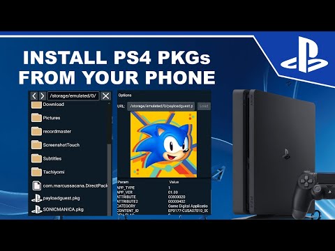 PS4 Direct PKG installer Released on Android Phones | PS4 9.00 or lower