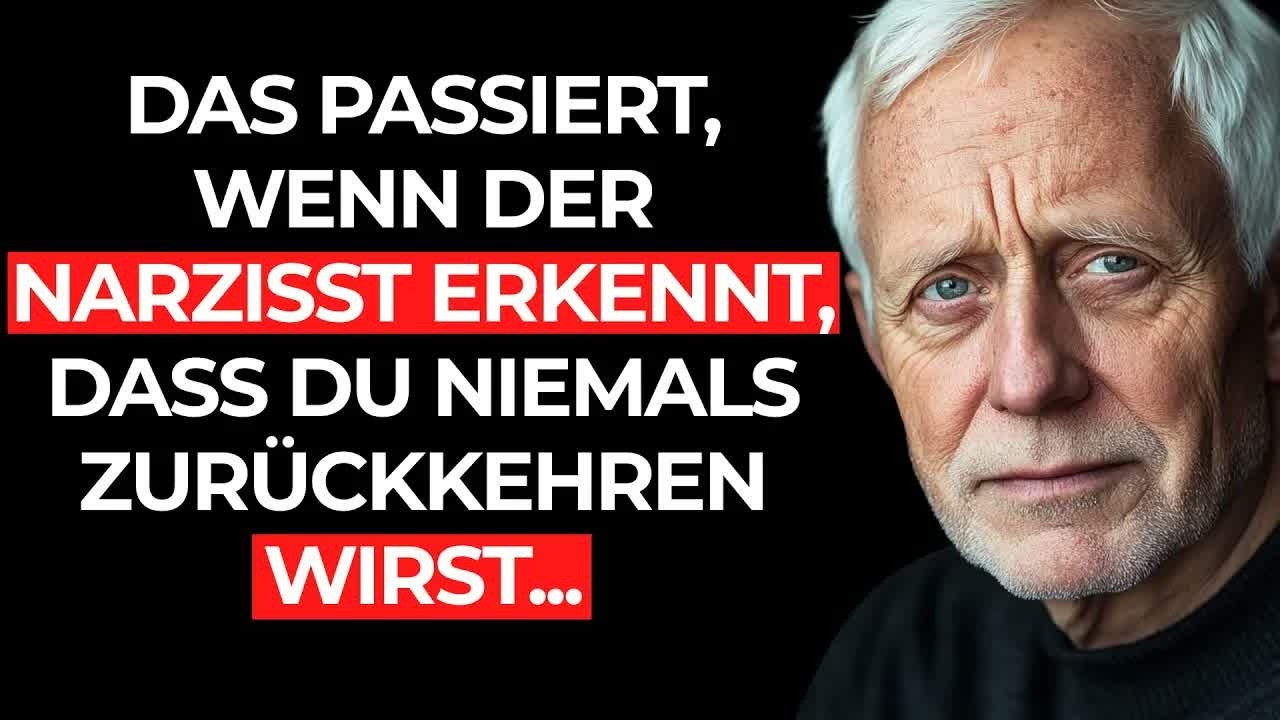 Der Moment, in dem ein Narzisst begreift, dass du nie zurückkommen wirst