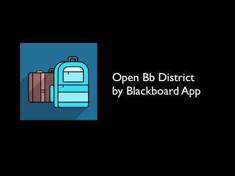 Bb District by Blackboard Parent Log-In Tutorial