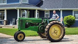 'This Thing Moves!' 1949 John Deere A Restoration PT 14 : Clutch Adjustment & Test Drive!