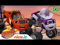 A pista de corrida das lendas! | Blaze e os Monster Machines