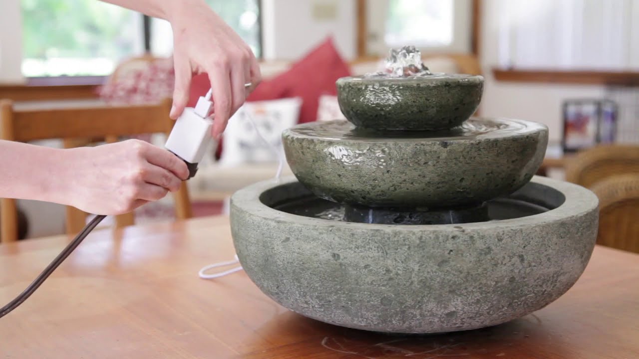 45GPH Tabletop Fountain Pump with USB YouTube