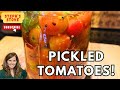 Easy Pickled Tomatoes Recipe | The Best Summer Snack! - Steph&rsquo;s Stove