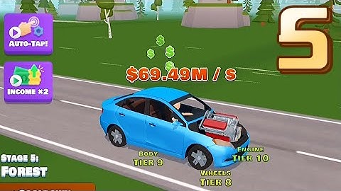 ✅ Idle Racer / Gameplay Walkthrough / Stage 5 / Forest