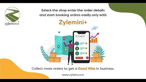 Zylemini+ | Sales Force Automation Software | Order Management