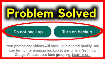 Google Photo Backup Settings !! Do Not Back Up !! Turn On Backup !! Keep Your Memories Safe