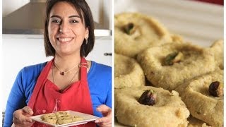 طريقة عمل غريبة كويتية بالفستق الحلبي | مع فاطمة