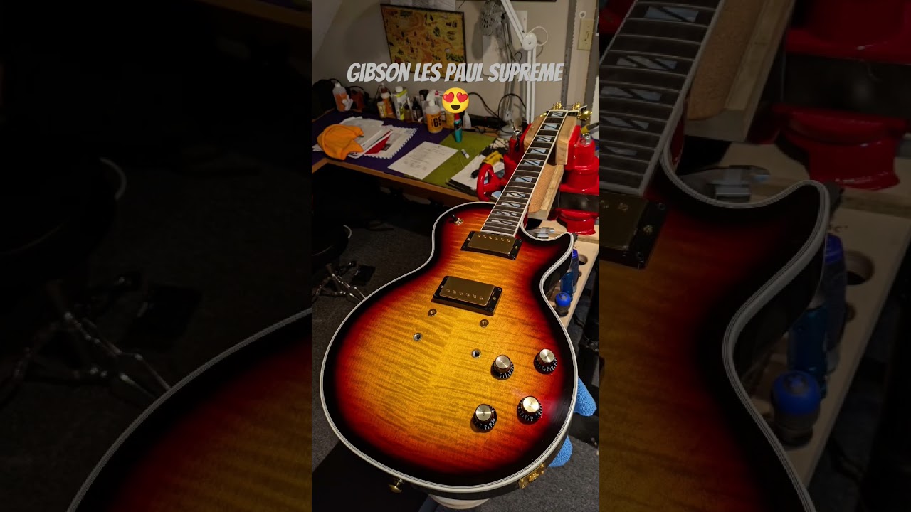 My new 2023 Gibson Les Paul Supreme 😎 